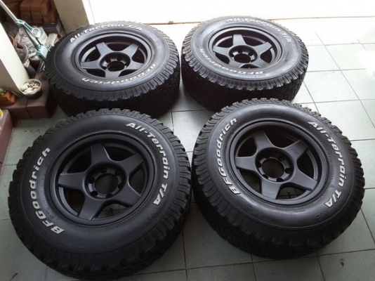 ล้อ Lenso + BF All USA. 265/75/16 ปี13 สวยๆ 1ชุด