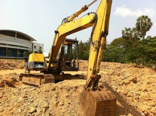 pc120-3 เครื่องยนต์ ตัวเดิน ล้อนำ เปลี่ยนมาใหม่ เอวแน่น