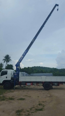 6 ล้อติดเครน 240 แรงม้า ใช้งานน้อย