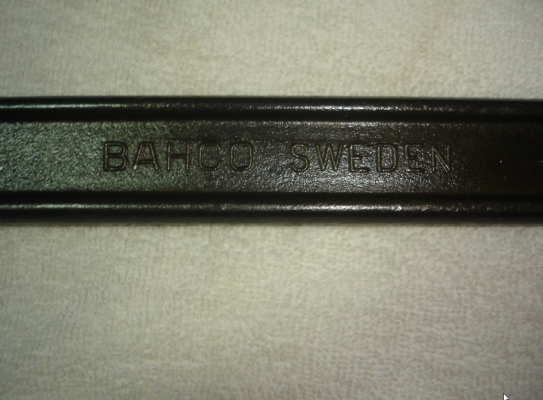 ขายประแจเลื่อน bahco 15 นิ้ว made in sweden รุ่นเก่า