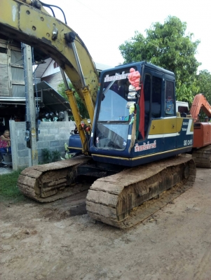 ขายด่วน KOBELCO SK120MART II สภาพพร้อมใช้งาน โซ่ช่วงล่างสวย เครื่องปั้มดี แอร์เย็น เอกสารสัญญาซื้อขาย