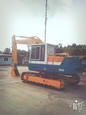 Komatsu 120 -3 โซ่ใหม่ แทรคใหม่ เครื่องดี โรลเลอรใหม่