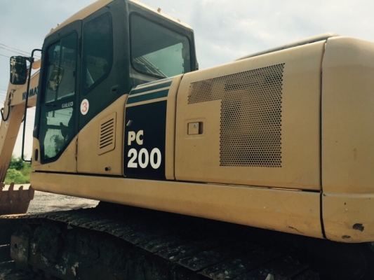 PC200-7 ปี2004 8700ชม. เล่มพร้อม รถเดิมๆ ช่วงล่างสวย..รถของบริษัทรับเหมา...