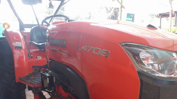 L4708DT รถปี2556 ทำงาน1400ชม. พร้อมผานพรวนDH246F 390,000บ.