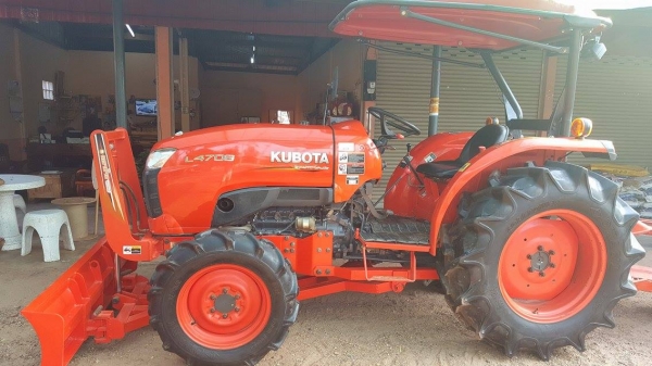 L4708DT รถปี2556 ทำงาน1400ชม. พร้อมผานพรวนDH246F 390,000บ.