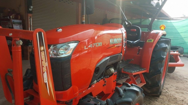 L4708DT รถปี2556 ทำงาน1400ชม. พร้อมผานพรวนDH246F 390,000บ.