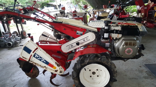รถพรวนดิน 5 แรง YANMAR สตาร์ท 2 ระบบ โรตารีเต็มๆๆ พร้อมใช้งาน รหัสสินค้า B1 - 12