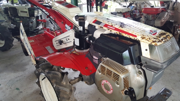 รถพรวนดิน 5 แรง YANMAR สตาร์ท 2 ระบบ โรตารีเต็มๆๆ พร้อมใช้งาน รหัสสินค้า B1 - 12