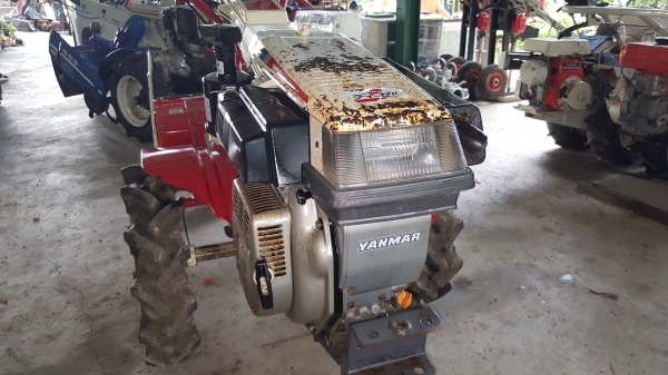 รถพรวนดิน 5 แรง YANMAR สตาร์ท 2 ระบบ โรตารีเต็มๆๆ พร้อมใช้งาน รหัสสินค้า B1 - 12