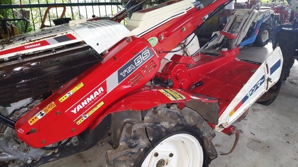 รถพรวนดิน 5 แรง YANMAR สตาร์ท 2 ระบบ โรตารีเต็มๆๆ พร้อมใช้งาน รหัสสินค้า B1 - 12