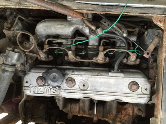 ขายเครื่องอีซูซุ4BD1 พร้อมเกียร์ เครื่องดีครับแน่นๆ ยังไม่ยกออกจากรถ มาลองขับได้เลยครับ ขาย 46000 บาท