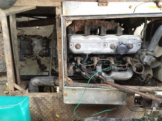 ขายเครื่องอีซูซุ4BD1 พร้อมเกียร์ เครื่องดีครับแน่นๆ ยังไม่ยกออกจากรถ มาลองขับได้เลยครับ ขาย 46000 บาท