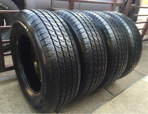 ยาง Michelin 265 65 17 ปี14 ดอกเต็ม ไม่มีปะ เนื้อนิ่ม ราคาไม่แพง