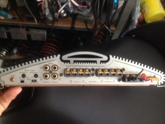 เเอม SANSUI SM A817  4 ชาเเนลเก่าญีปุ่นเเท้สภาพดีใช้งานได้ปกติ