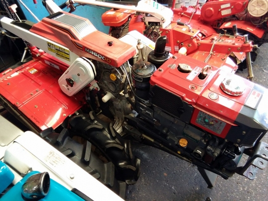 ขายรถพรวนดินมิตรซูบิชิ ดีเซลสตาร์ทกุญเเจ 6 HP ยางเปลี่ยนใหม่สวยมากครับ (รหัสสินค้าA-02)