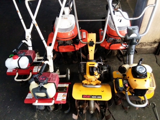 ขายรถพรวนดินเดินตามเบนซิล เก่าญี่ปุ่น