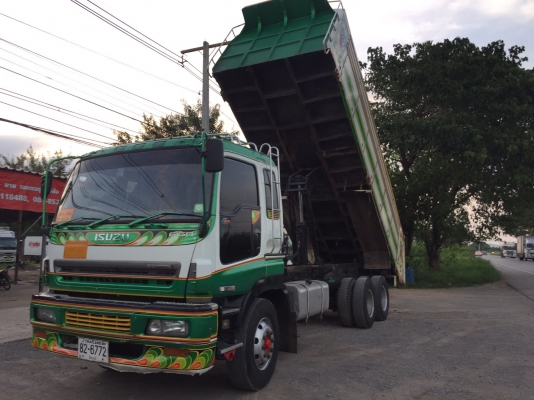 !!!ยอมขาดทุน!!!ขาย10ล้อGiGA370แรงม้าจดทะเบียนปี54กระบะดั้มมิเนียมต่ออู่พงษ์ไพบูลย์ยาว7เมตรพร้อมระบบลากลูก