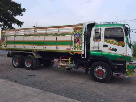 !!!ยอมขาดทุน!!!ขาย10ล้อGiGA370แรงม้าจดทะเบียนปี54กระบะดั้มมิเนียมต่ออู่พงษ์ไพบูลย์ยาว7เมตรพร้อมระบบลากลูก