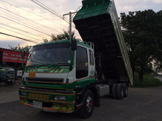 !!!ยอมขาดทุน!!!ขาย10ล้อGiGA370แรงม้าจดทะเบียนปี54กระบะดั้มมิเนียมต่ออู่พงษ์ไพบูลย์ยาว7เมตรพร้อมระบบลากลูก