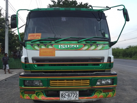 !!!ยอมขาดทุน!!!ขาย10ล้อGiGA370แรงม้าจดทะเบียนปี54กระบะดั้มมิเนียมต่ออู่พงษ์ไพบูลย์ยาว7เมตรพร้อมระบบลากลูก