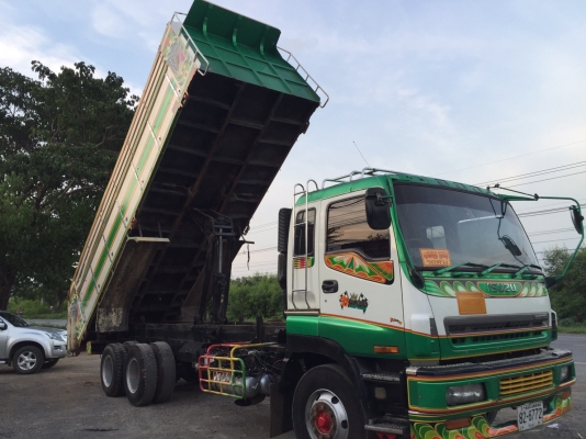 !!!ยอมขาดทุน!!!ขาย10ล้อGiGA370แรงม้าจดทะเบียนปี54กระบะดั้มมิเนียมต่ออู่พงษ์ไพบูลย์ยาว7เมตรพร้อมระบบลากลูก