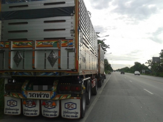 ขาย HINO 344 พ่วงแม่ลูก กระบะเนียมคอกเกษตรดั๊ม อู่ ซุนชัย รถปี 55