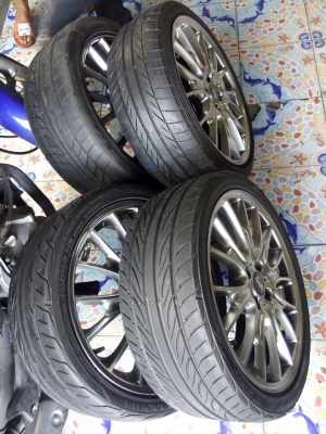 ล้อลายมินิ ขอบ 17 กว้าง 7 พร้อมยาง