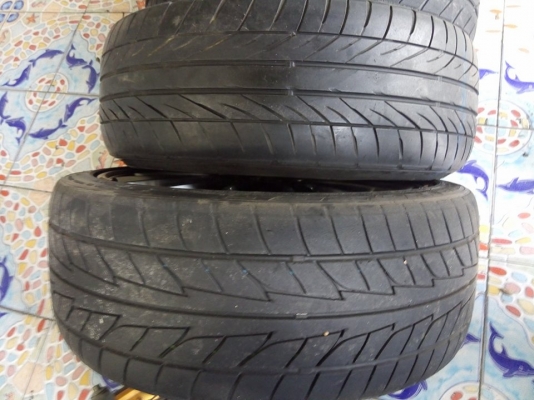 ล้อลายมินิ ขอบ 17 กว้าง 7 พร้อมยาง