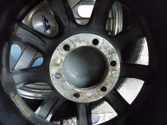 แม็กกระบะ ขอบ 17 กว้าง 8 พร้อมยางแม็กซิส