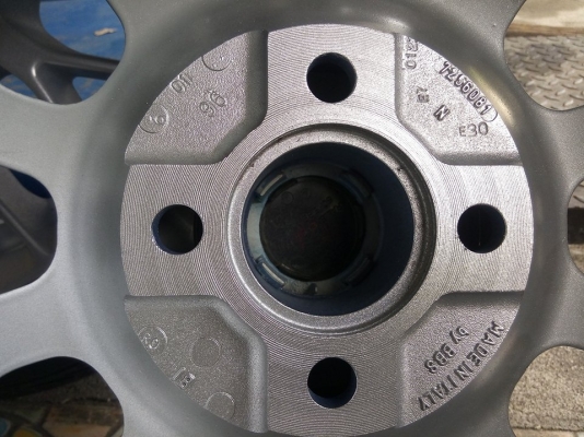 BBS แท้ งานดีไซด์ มิชาเอล ชูมัคเกอร์ แชมป์โลก 7 สมัย พร้อมยางบริดสโตน