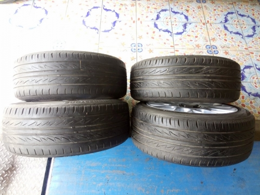 BBS แท้ งานดีไซด์ มิชาเอล ชูมัคเกอร์ แชมป์โลก 7 สมัย พร้อมยางบริดสโตน