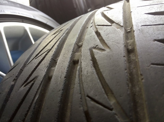 BBS แท้ งานดีไซด์ มิชาเอล ชูมัคเกอร์ แชมป์โลก 7 สมัย พร้อมยางบริดสโตน