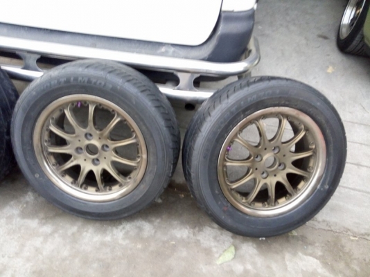 แม็กขอบ 15 พร้อมยางดันลอป ราคาถูก