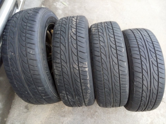 แม็กขอบ 15 พร้อมยางดันลอป ราคาถูก