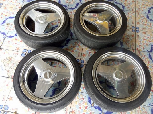 แม็กแท้เจแปน ลาย 3 ก้านหายาก พร้อมยางโยโกฮาม่า