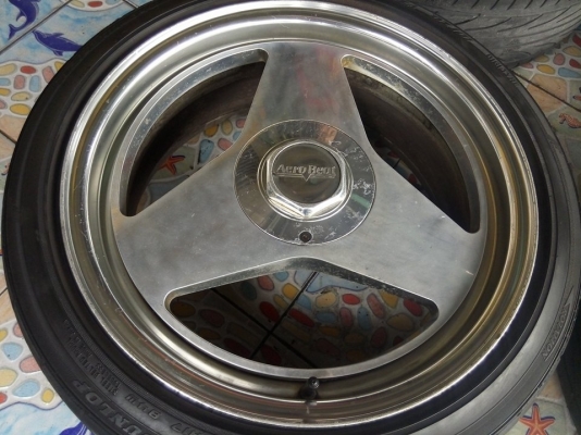 แม็กแท้เจแปน ลาย 3 ก้านหายาก พร้อมยางโยโกฮาม่า