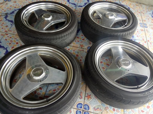 แม็กแท้เจแปน ลาย 3 ก้านหายาก พร้อมยางโยโกฮาม่า