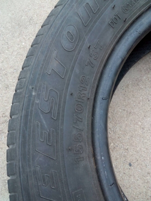 ยางขอบ 12 155/70R12 DEESTONE มี 1 เส้น tel.081-4273941 ไอดีไลน์ 0814273941 ยางขอบ 12 155/70R12 DEESTONE มี 1 เส้น tel.081-4273941 ไอดีไลน์ 0814273941