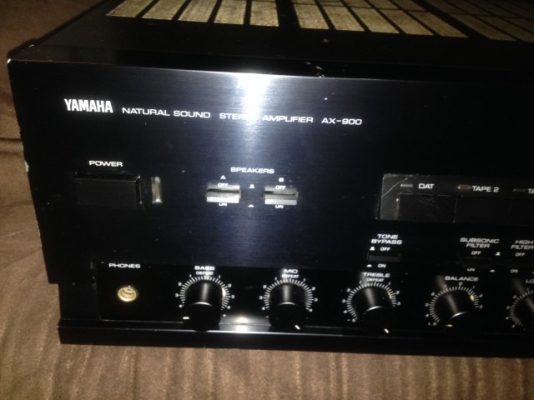 เเอมบ้าน YAMAHA AX900 รุ่นใหญ่เก่าญีปุ่นเเท้สภาพดีใช้ไฟ100Vใช้งานปกติ เเอมบ้าน YAMAHA AX900 รุ่นใหญ่เก่าญีปุ่นเเท้สภาพดีใช้ไฟ100Vใช้งานปกติ