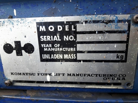 ขายด่วนรถฟอร์คลิฟท์สภาพสวย