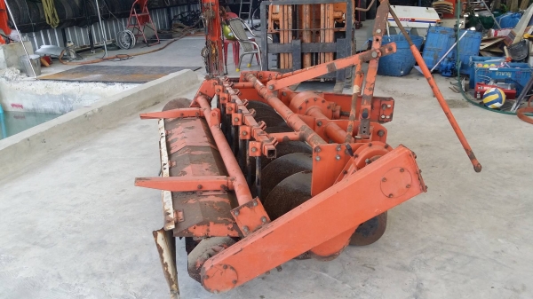 โรตารี่รถไถนั่งขับ HINOMOTO  เก่าญี่ปุ่น ขนาดกว้าง 200cm.