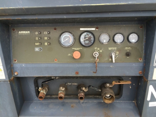 AIRMAN PDSF530S High Pressure 10.5 Bar ปี 2004 นำเข้าจากญี่ปุ่น ถึงไทยแล้วครับ