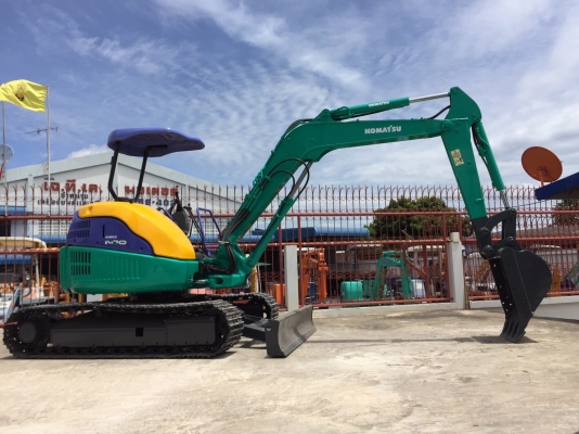 รถขุด Komatsu PC40 MRx-1 Avanace NRO มือสองนำเข้าจากญี่ปุ่น ทำสีใหม่ พร้อมใช้งาน