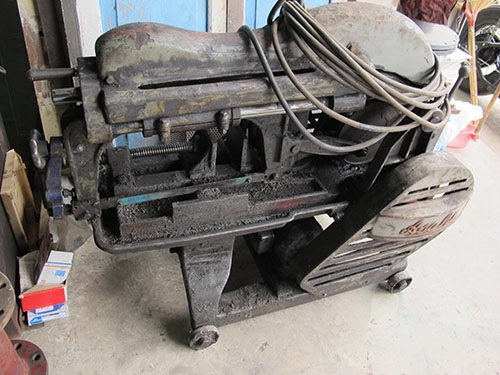 ขายเลื่อยชักASAHI แท้ญี่ปุ่นรุ่นงานหนักตัวใหญ่มาก ของหายาก ไฟ3เฟส380โวล์ท