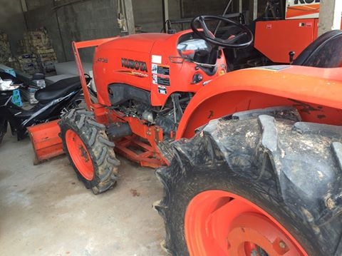 ขายรถไถคูโบต้า L4708 ใบดันหน้า ผาน6ทำงาน1,640 สภาพสวยเดิมพร้อมลงงาน ยางดี เอกสารทะเบียนครบ