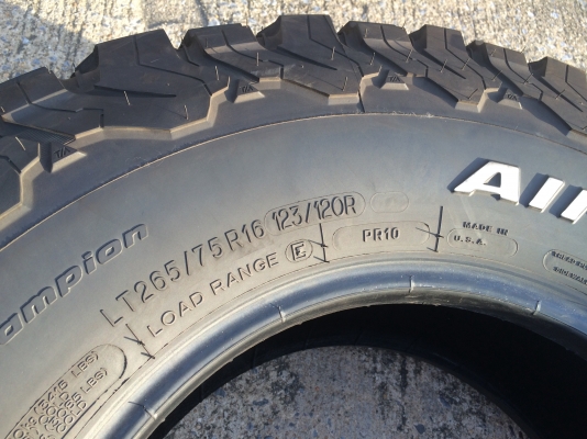 มือ2 BF Goodrich All-Terrain KO2 265 75 r16 ปี16