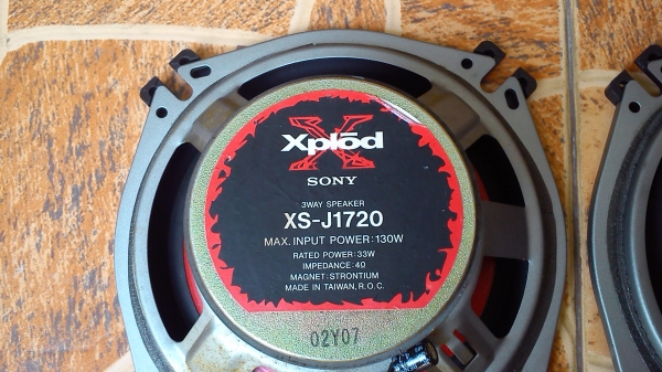 ดอกลำโพง SONY รุ่น XS-J1720 ลำโพงแกนร่วม 3ทาง ขนาด 6.5นิ้ว ดอกลำโพง SONY รุ่น XS-J1720 ลำโพงแกนร่วม 3ทาง ขนาด 6.5นิ้ว