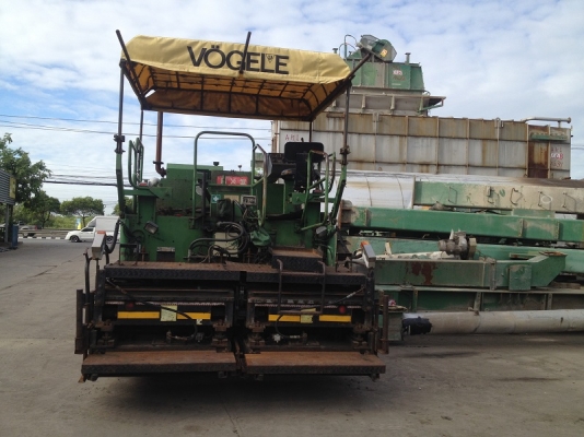 รถปูยาง Vogele S1600 รถนอกนำเข้าจากญี่ปุ่น ปูได้ 7 เมตร ระบบเตาต่อ ราคาย่อมเยาว์ สภาพพร้อมใช้งาน