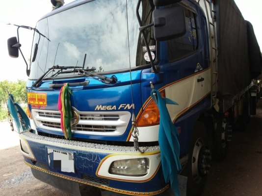 ขาย HINO 260 พ่วงแม่ลูก กระบะเนียมคอกเกษตรดั๊ม อู่ ซุนชัย รถปี 46