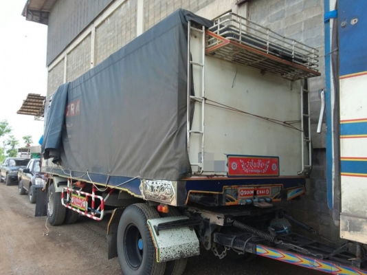 ขาย HINO 260 พ่วงแม่ลูก กระบะเนียมคอกเกษตรดั๊ม อู่ ซุนชัย รถปี 46